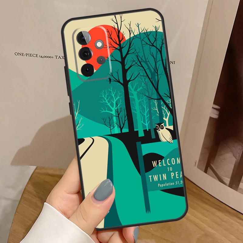 

Welcome To Twin Peaks Funda For Samsung Galaxy A15 A25 A35 A55 A52 A32 A12 A14 A34 A54 A51 A71 A53 A13 A33 Case Samsung A32 5G