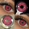 Natural Color Contacts Lenses for Eyes 1 Pair Colorful Beautiful Pupil Blue Colored Lenses Brown Eyes Contact