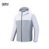 Jian Nong N Colorblock Hooded Windbreaker Jacket
