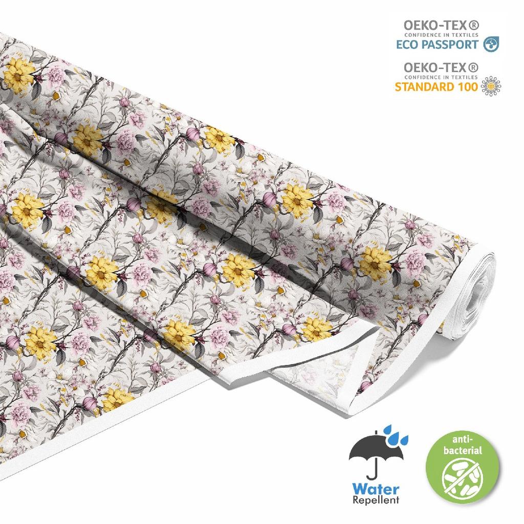 Outdoor Dekostoffe Oxford - Motiv Blumen I Dx5260