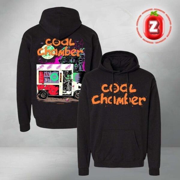 

Coal Chamber Horror Ice Cream Truck Merch 2025 Dark Gothic Metal Artwork By Josh Unisex T-Shirt S