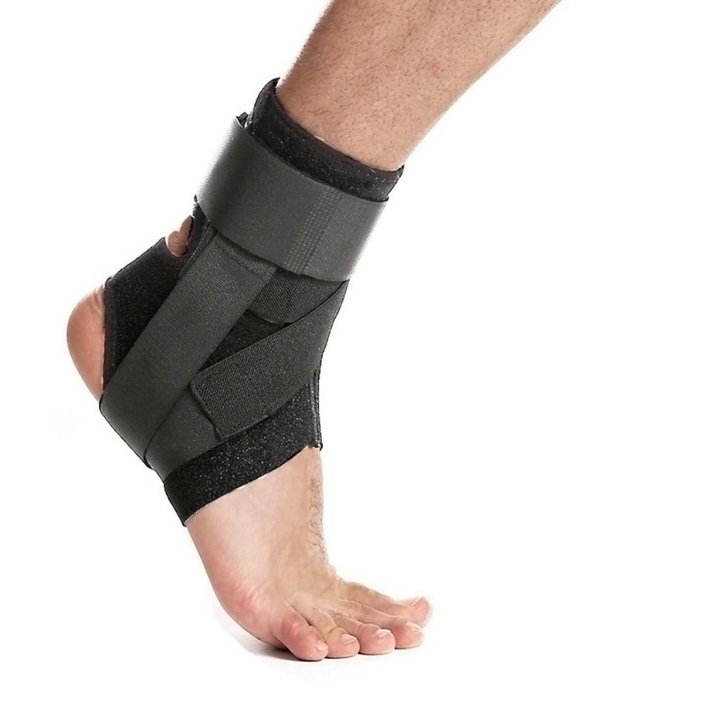 Ergonomic Design Fitness Ankle Brace Adjustable Straps Foot Ankle Protector  Fitness Training