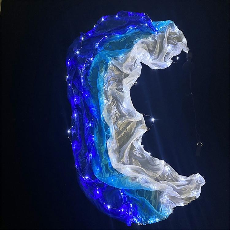 Multifunktionaler LED-beleuchteter Schal Ball Band Bauchtanz-Routinen Und Event-Atmosphären