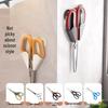 Adhesive Wall-Mount Scissors Holder for Kitchen Refrigerator