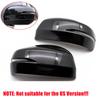 For Honda Odyssey 2015- Car Rearview Side Mirror Cover Wing Cap Door Exterior Housing Shell Adhesive Trim ABS Carbon