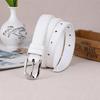 Alloy Buckle Faux Leather Belt Versatile Women Waist Belt Adjustable Waist Belt  For Women Ladies