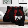slash guns n roses Throw Blanket Soft Plush Plaid cosplay anime Blankets Sofas Of Decoration Furrys Blankets