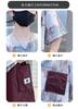 Boys' summer sports and leisure two-piece set, children's ink printed short sleeved shorts, teenagers' outdoor set
