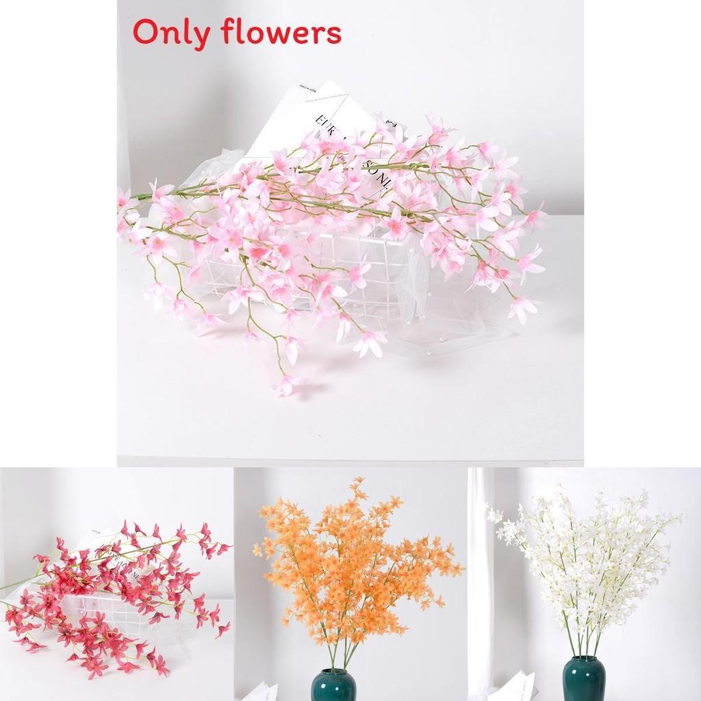 Cross Cherry Blossom Silk Flowers For Wedding Hall And Event Decorations