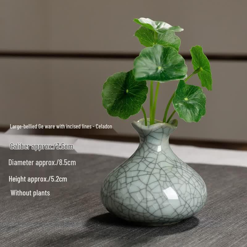 KEYSHEEL Ceramic Big Belly Vase