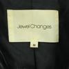 Jewel Changes Long Sleeve Leather Single Riders Jacket 38 Sheep Leather Women Used