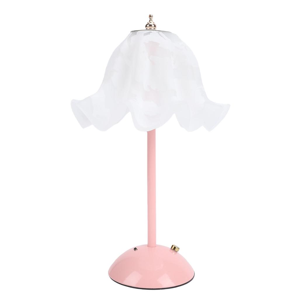 Flower Table Lamp Dimmable Reading Light 3 Color Temperatures Nightstand Lamp for Living Room Bedroom Office Dorm