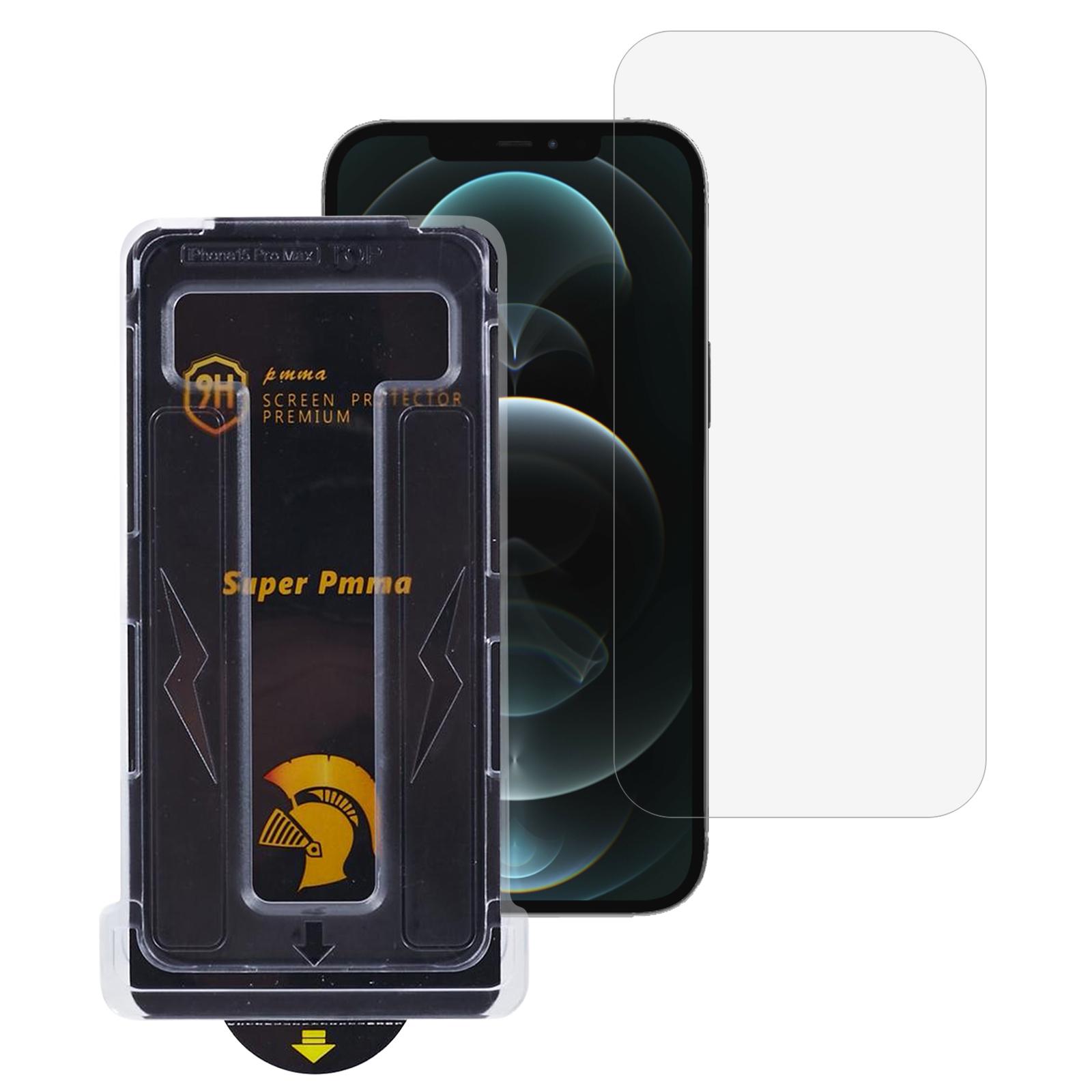 

For iPhone 12 Pro Max 6.7 inch Screen Protector Anti-Peep PET Film with Auxiliary Tool