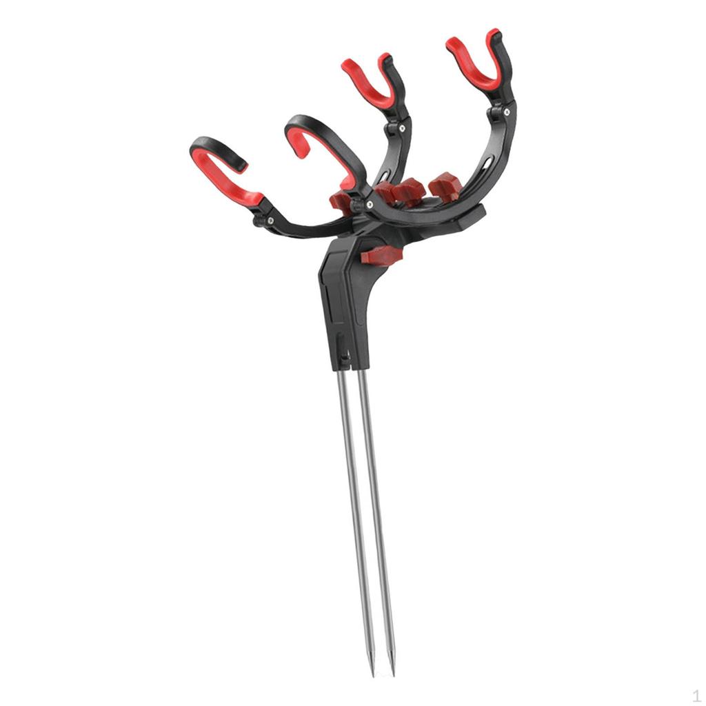 Holder for Bank Supplies Adjustable Rod Stand Men