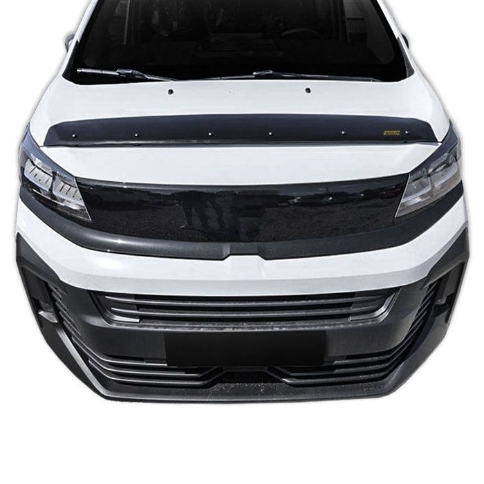 Scoutt | Hood Deflector Protection For Opel Vivaro C Since 2019, Aerodynamic, Easy Assembly, No Drilling Required