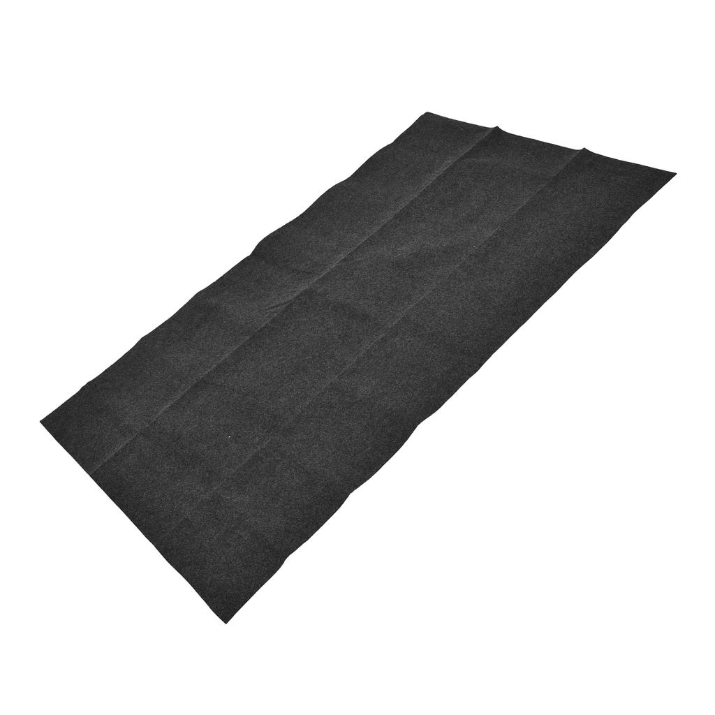 BBQ Floor Mat Outdoor Flame Retardant Barbecue Mat BBQ Oil Pad for Camping Hiking59.8x35.8in Right Angle