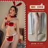 Pure desire suspender skirt uniform cute Christmas suit erotic underwear small chest passion suit seductive woman