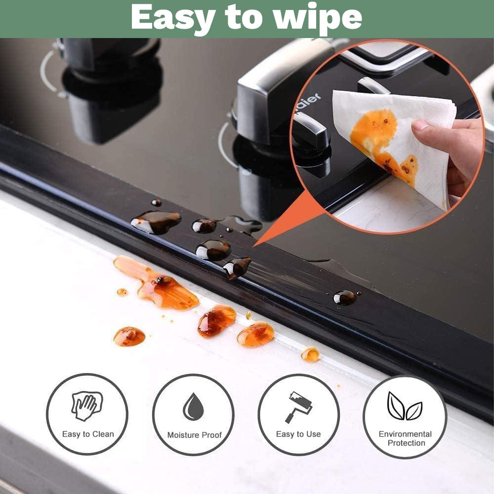 Nano Anti-Mold Waterproof Sealing Tape, Transparent, Self-Adhesive, for Bathroom, Kitchen Sink, and Wall Sealing