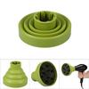 Salon Foldable Folding Hairdryer Hair Blower Diffuser Cover Styling Hairdressing Tool(Green)