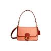 Smooth Leather Handbag, Shoulder Bag Medium Women's Light Coral CE382-B4TXP