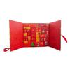 Christmas Countdown Empty Gift Box To Fill 24-Day Santa Claus Printed Collectible Box Christmas Advent Calendar Boxes