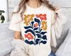 Matisse Style Floral T-Shirt, Art Nouveau Botanical Graphic Tee