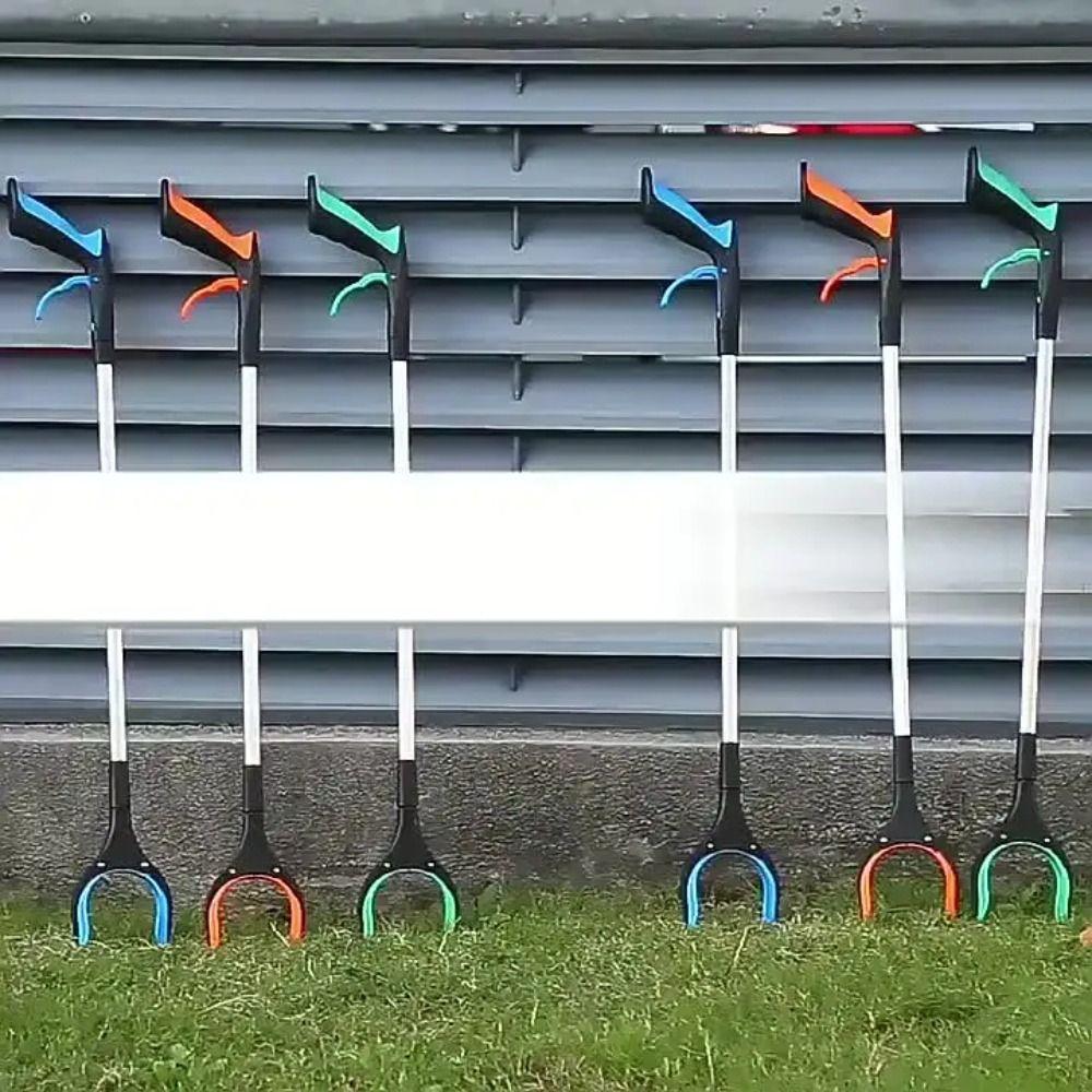 Lightweight Foldable Litter Picker Collapsible Trash Reacher Picker Tongs Trash Pick Up Stick  Home