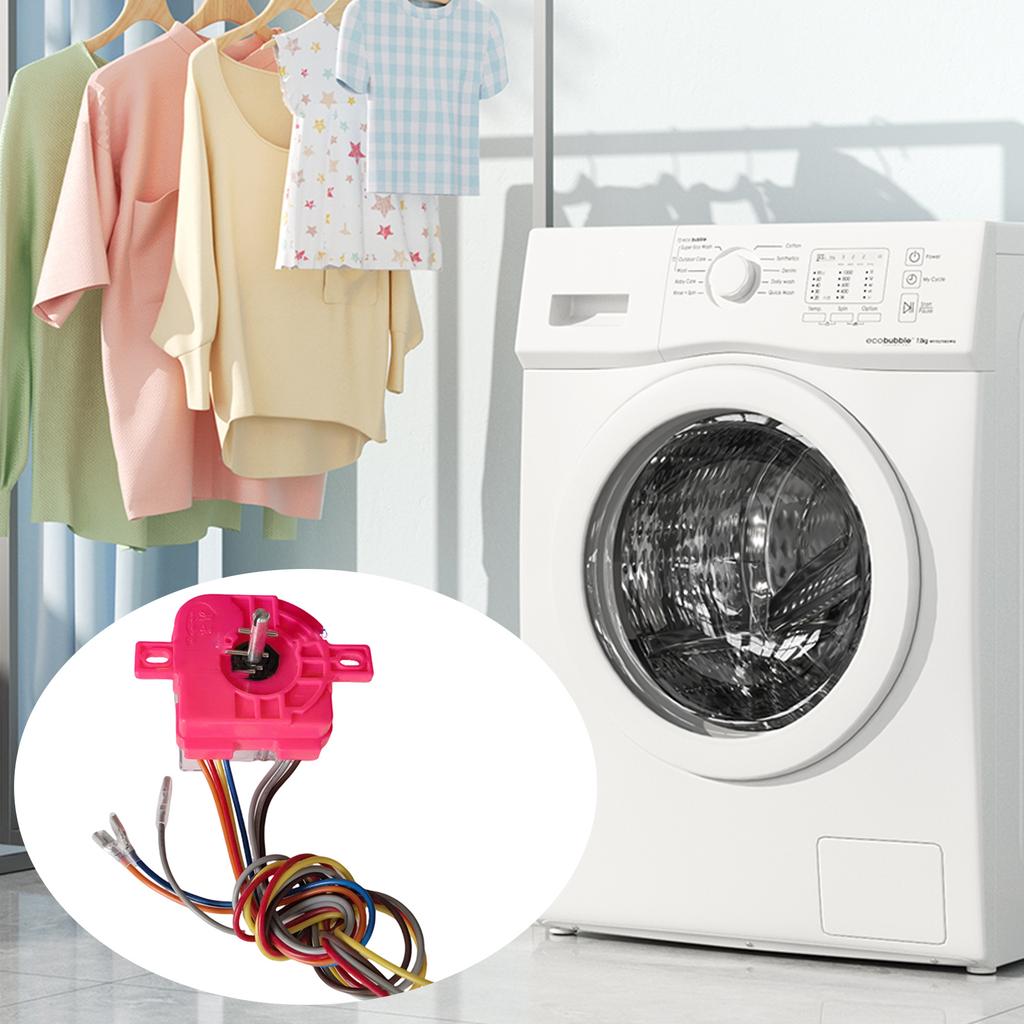 Heavy Duty Washing Machine Timer Double Cylinder 7 Wire Timer Switcher Semi Automatic Washing Machine Accessories
