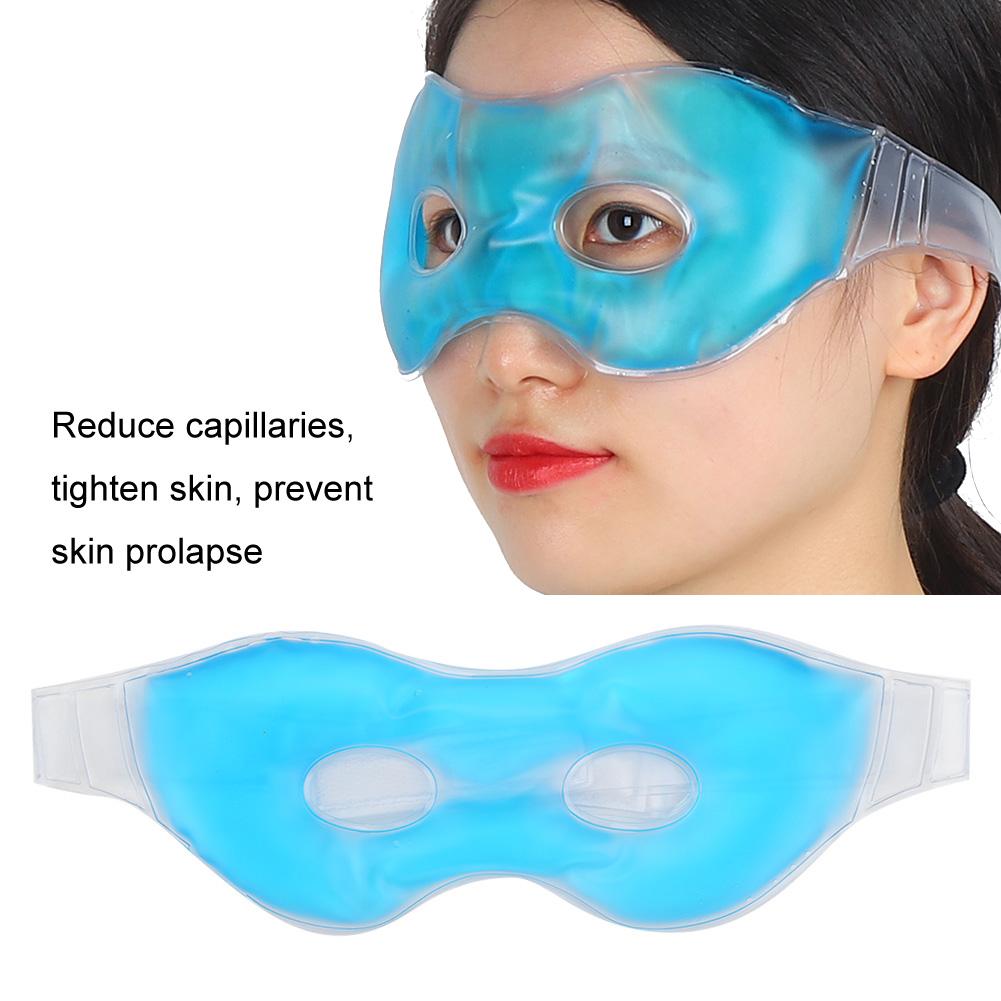 Reusable Anti Fatigue Dark Circles Cold & Hot Compress Sleeping Eye Mask Ice Cooling Eye Mask