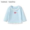 Balabala Girls' Floral Long-Sleeve T-Shirt