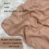Big Size Long Hijab Premium Heavy Chiffon Scarf Malaysian Muslim Hijab Long Shawl Plain Wraps Tudung Bawal 2M*72CM