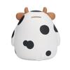 Kids Piggy Bank Cute Little Cow Cartoon Design Eco Friendly Exquisite Smooth Lines Natural Colour Coin Bank
