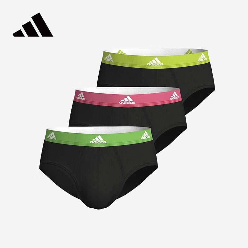 

Мужские дышащие хлопковые трусы Adidas (3-Pack) M