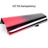 Gradient Car Window Tint Film, Static Cling Privacy Sunshade, UV Protection Heat Insulation Sticker