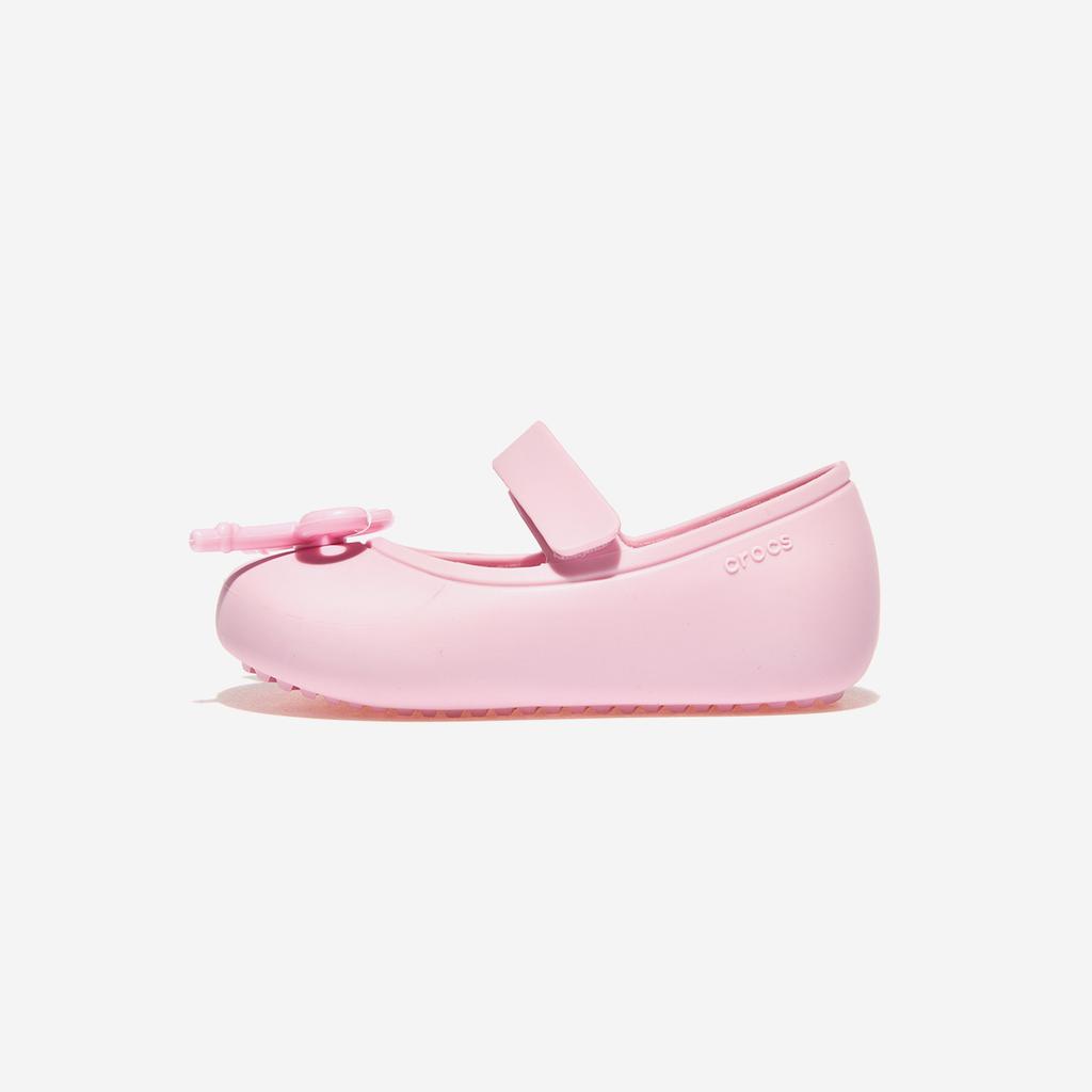 Crocs Brooklyn Bow Mary Jane Flat Kleinkind, CRS210137, 1010104318, Beliebte koreanische Schuhe
