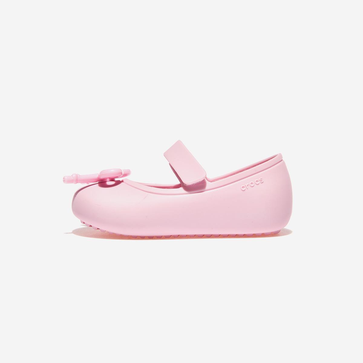 

[Crocs] Brooklyn Bow Mary Jane Flat Toddler, CRS210137, 1010104318, Popular Korean Shoes 130