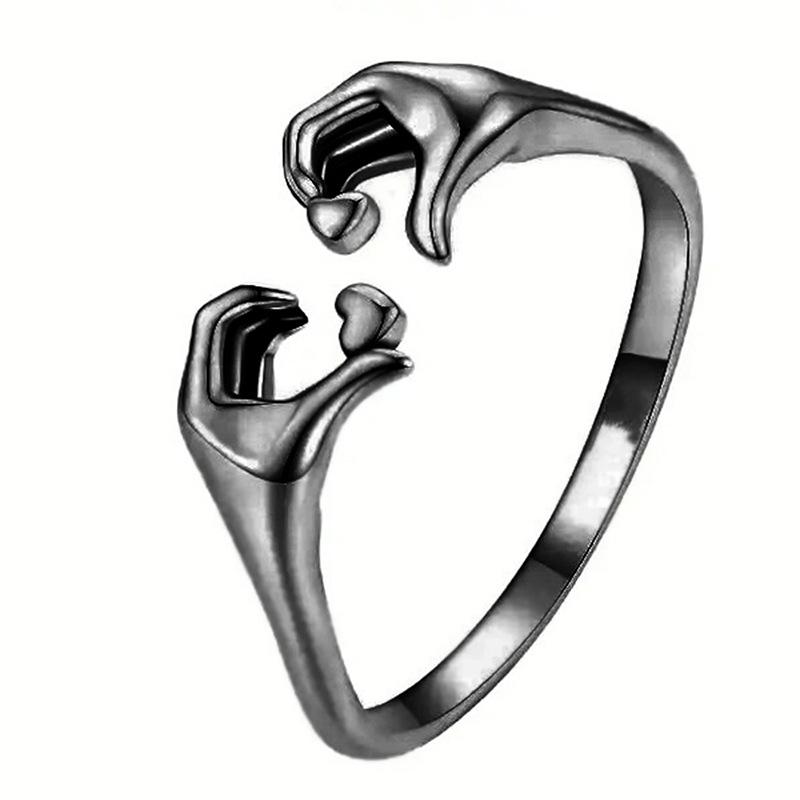 European And Korean Fashion Than Heart Ring Women, Couple Gift Boys Gift Ring, Popular Simple Finger Ring