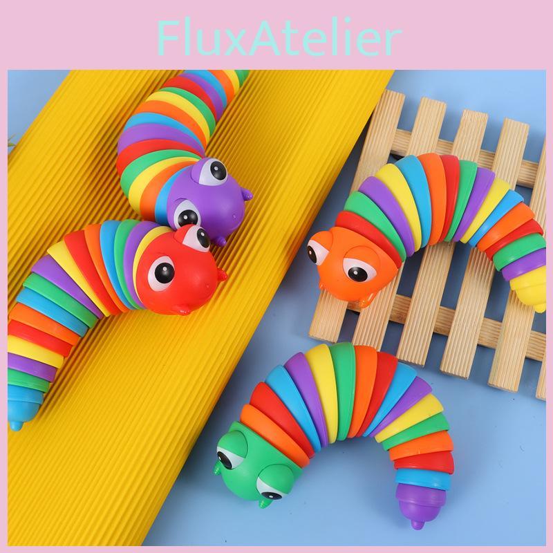Colorful 3d Finger Slug Caterpillar Sensory Toy For Stress Relief And Anxiety Reduction