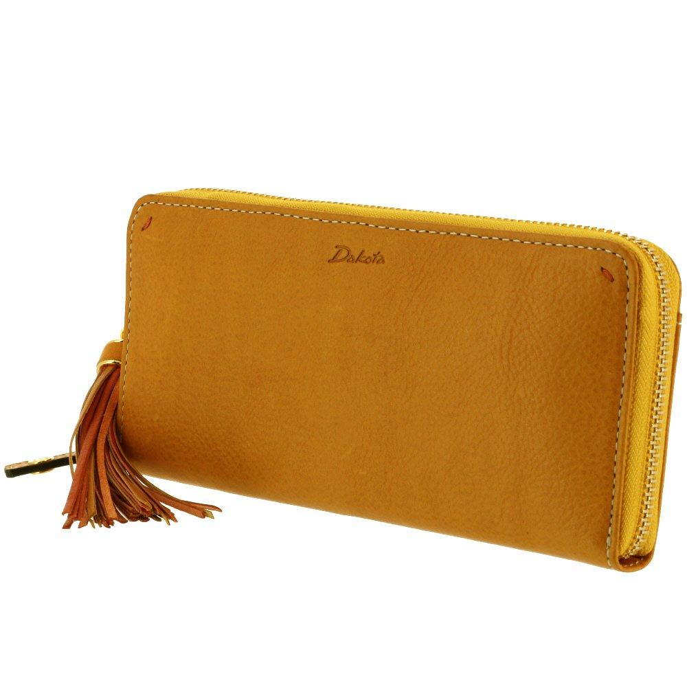 

Round zipper long wallet 35184 Mustard [Dakota] 3.