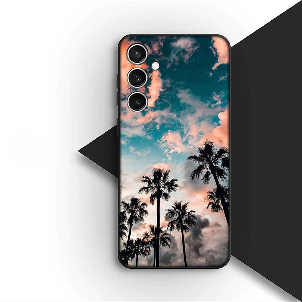 for Samsung Galaxy S20 S22 S21 FE Ultra Plus A07 A17 A15 A16 A25 A57 A37 Phone Case Mountain Sea Wave Beach Travel landscape