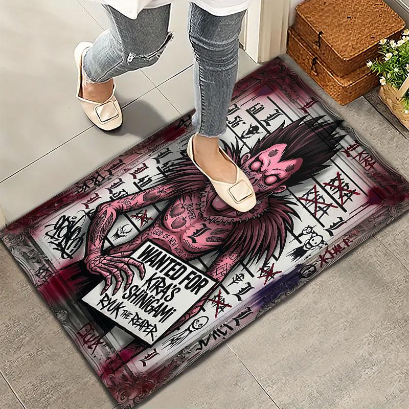 Death Note Carpet Rug For Living Room Bedroom Home Sofa Decoration Kids Play Nonslip Floor Mat