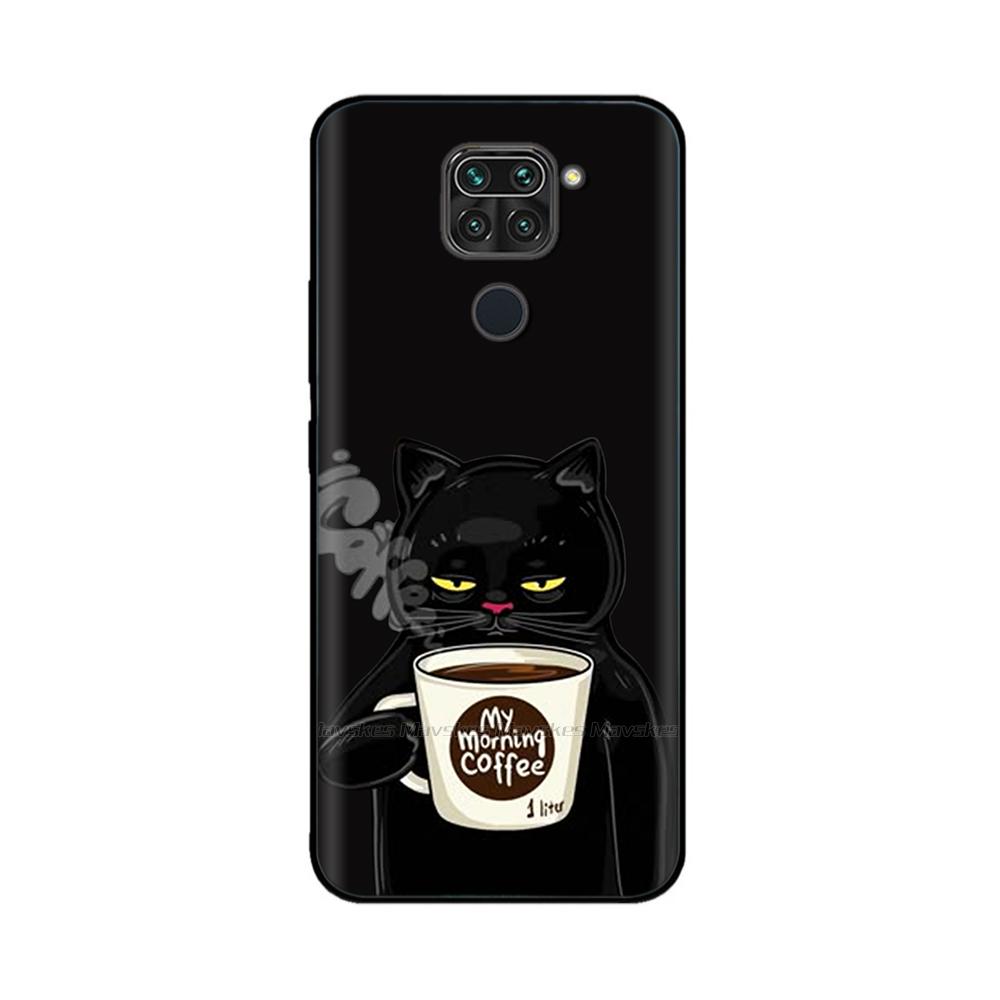 Cute Panda Back Cover For Redmi Note 9 Case For Xiaomi Redmi Note 9 Cases Note9 Soft Liquid Silicone Full Coverage Phone Case