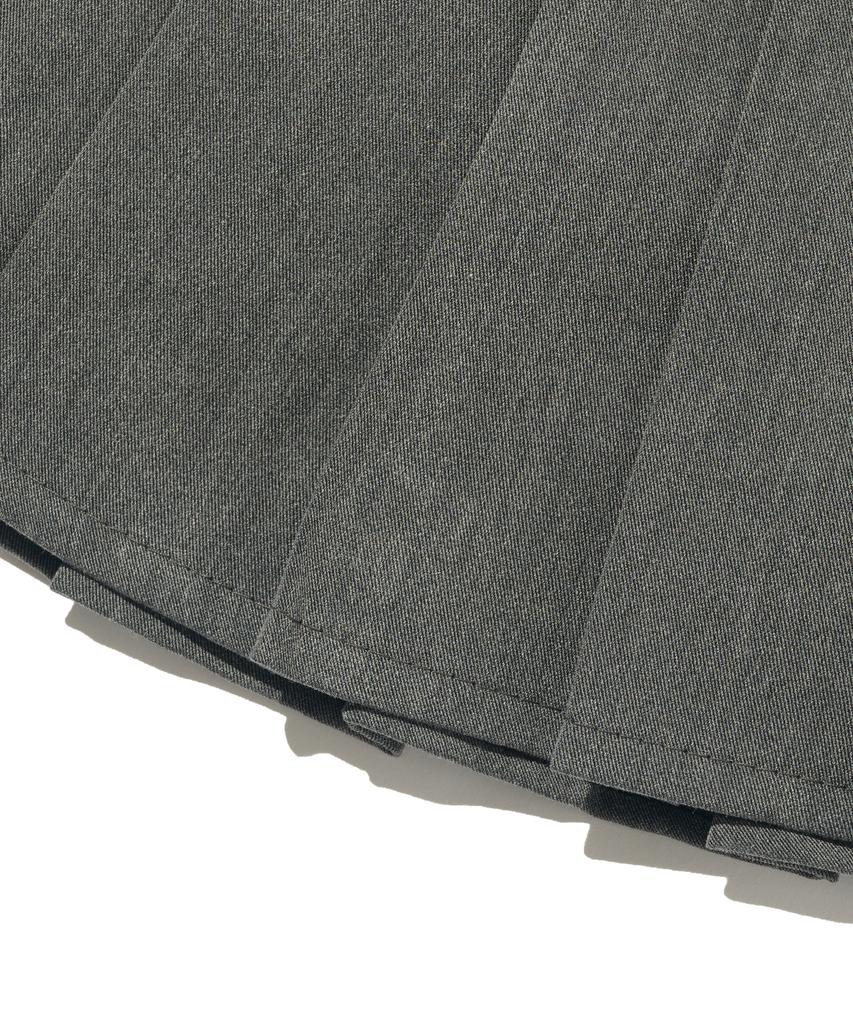 Road Road Teen Pleated Tennis Skirt (Gray)
