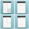 Small Notebook Tearable 50 Sheets Unlined Daily Schedule Planner Notepads Checklist Writing Pad Memopad for Notes Plans