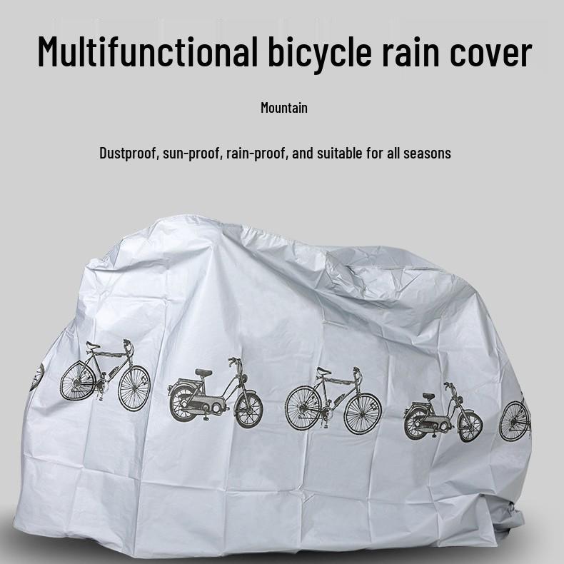 All-Weather Bicycle & Motorcycle Sunshade Rainproof Cover for Electric Commuter Vehicles