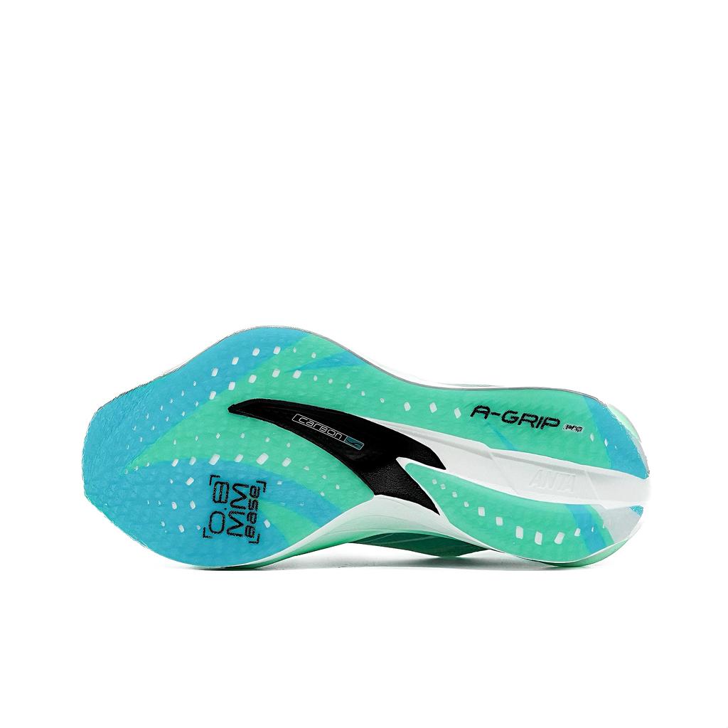 Anta C202 6.0 Pro Comfortable Fashion Non-Slip Wear-Resistant Low-Top Casual Running Shoes Women Sneaker White Green Blue 122515576-4