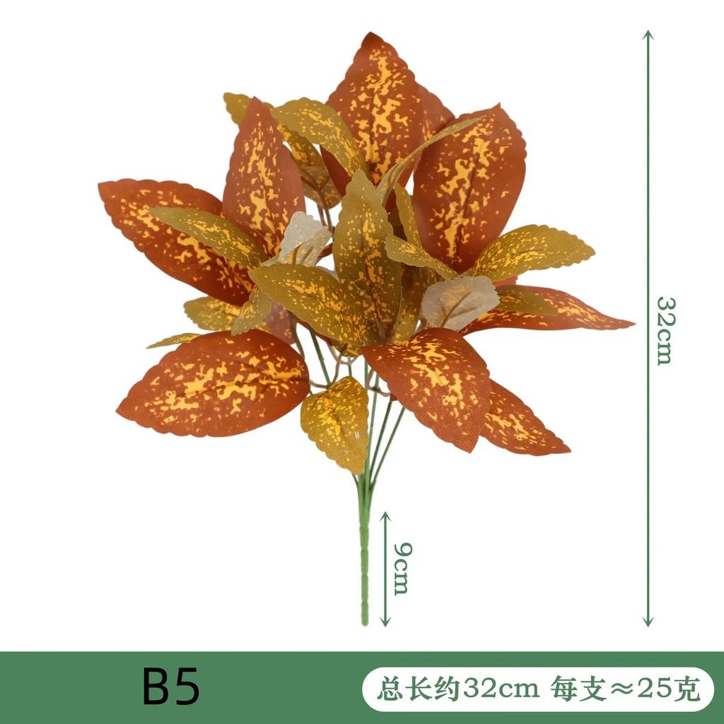 Artificial Plant Desktop Decoration Fake Green Plant Accessories Plastic Flowers Outdoor Decoration Wedding Venue Layout