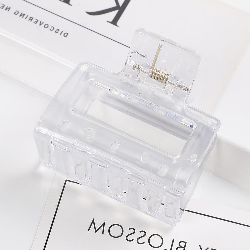 

Корейская интернет-знаменитость, полая квадратная заколка для волос для женщин - простой стиль аксессуара для волос