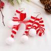 Christmas Knit Hat & Scarf Earrings - Women's Unique Festive Accessories
