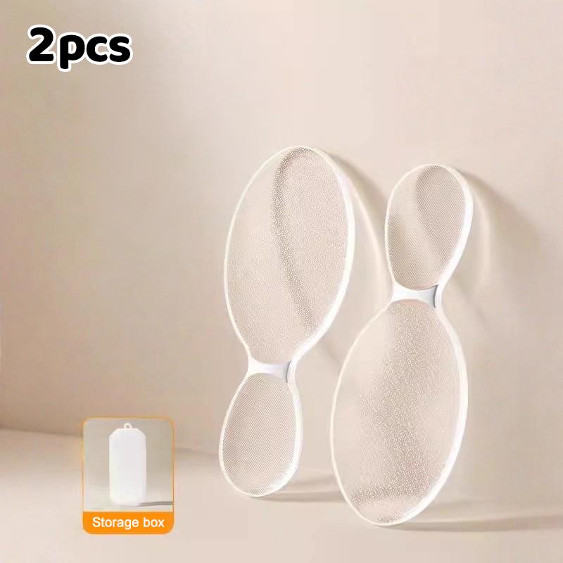 Double-Sided Nano Glass Foot File Exfoliating Foot Grinder For Hard Dead Skin Callus Remover Pedicure Foot Scrubber Care Tool